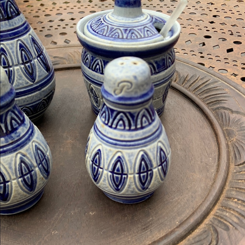 Vtg MR Marzi Remy Condiment Set - Picture 3 of 11